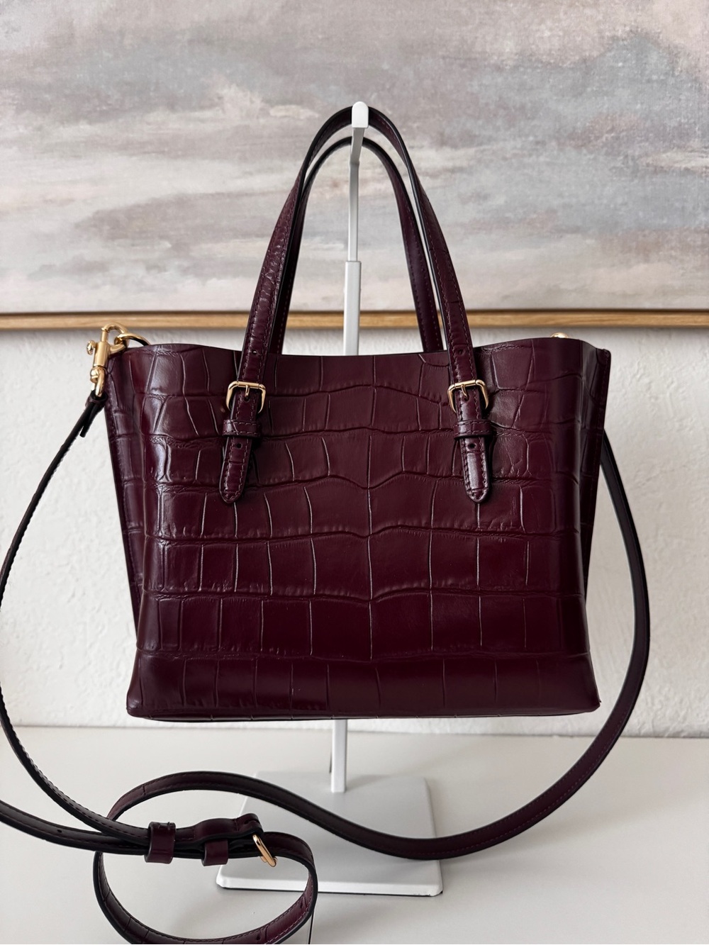Coach Mollie 25 Croc bag - Picture 2 of 10